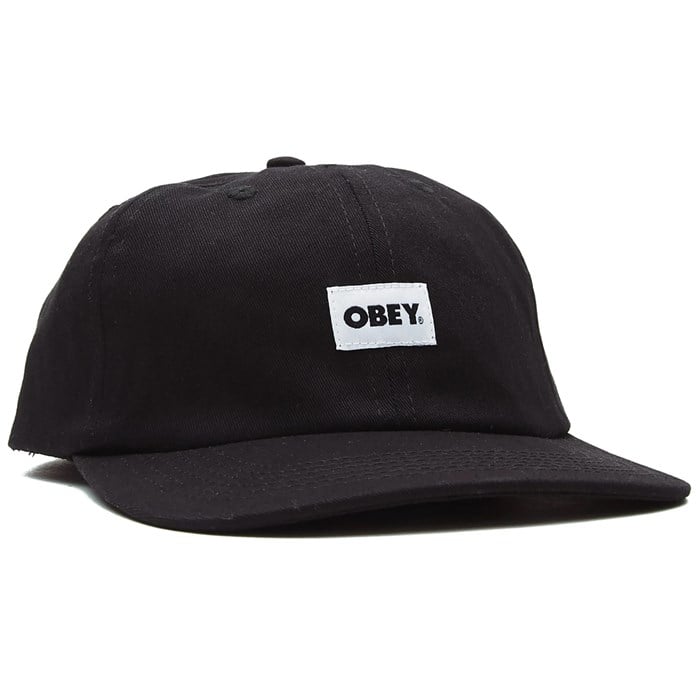 Obey Clothing - Bold Label Organic 6 Panel Strapback Hat