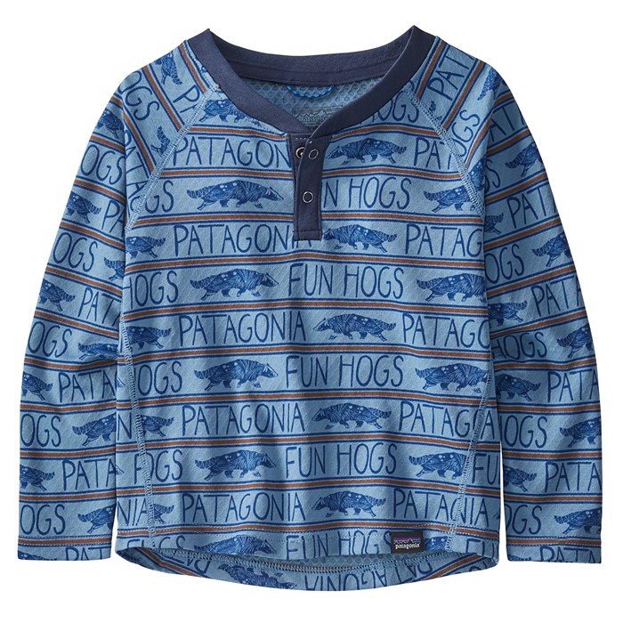 Patagonia - Capilene Midweight Henley - Toddlers'