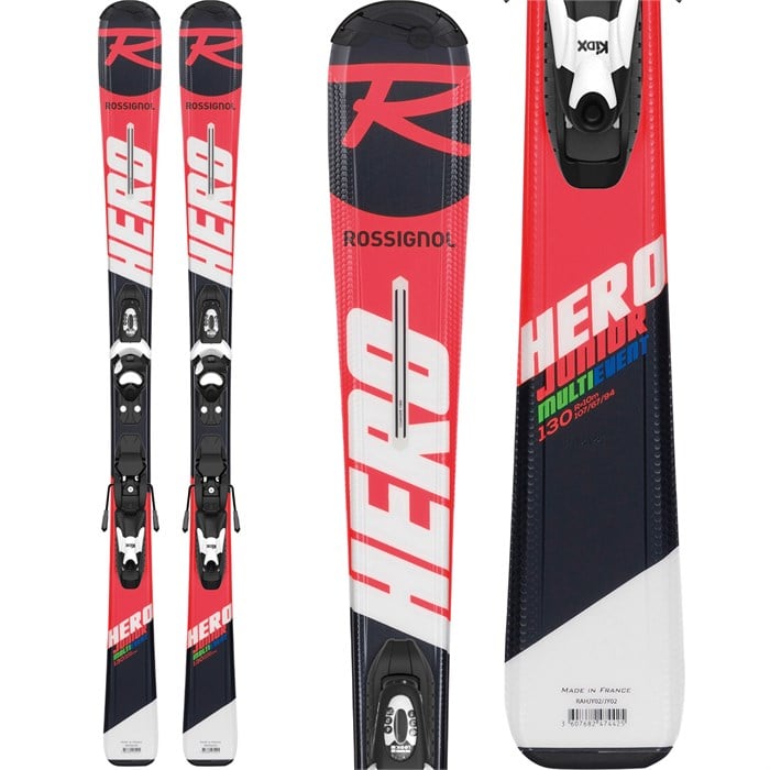 2020 Rossignol Hero JR Skis w/ XPRESS 7 Bindings-140 