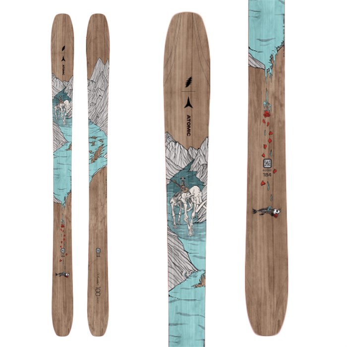 Atomic Bent Chetler 100 Grateful Dead Limited Edition Skis 2021 evo