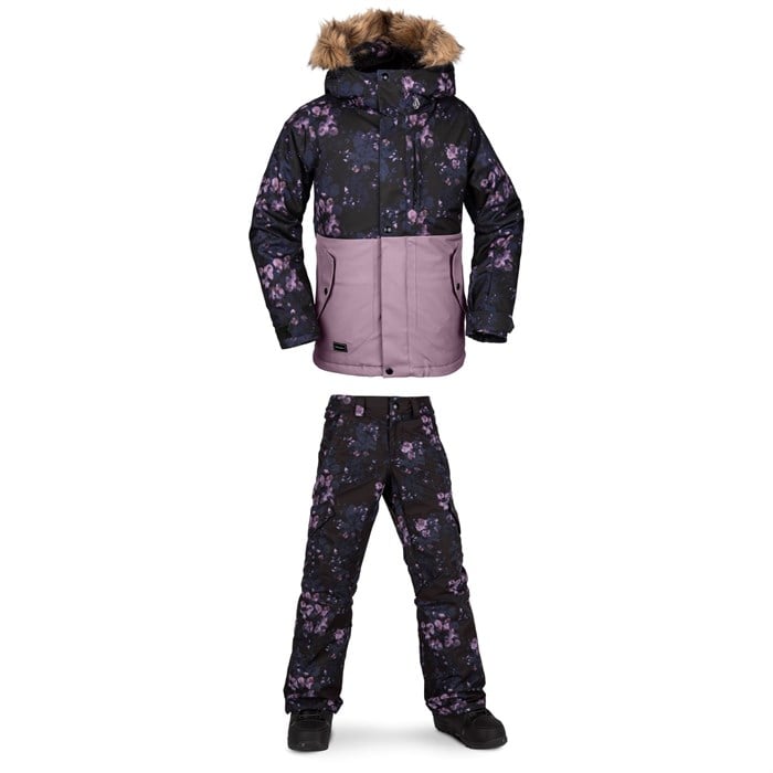 Volcom - So Minty Insulated Jacket + Silver Pine Insulated Pants - Girls' 2020
