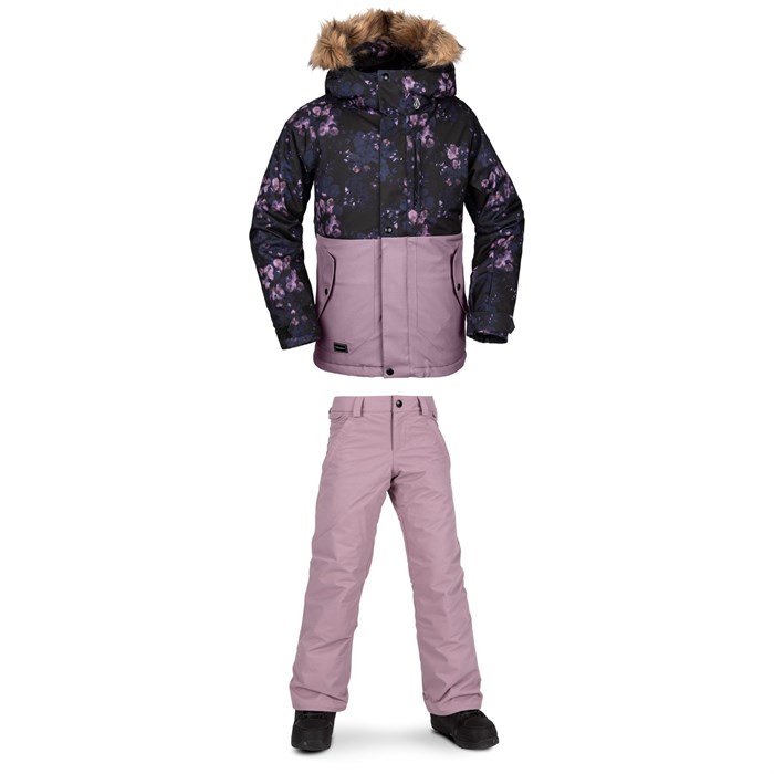Volcom - So Minty Insulated Jacket + Frochickadee Insulated Pants - Girls'