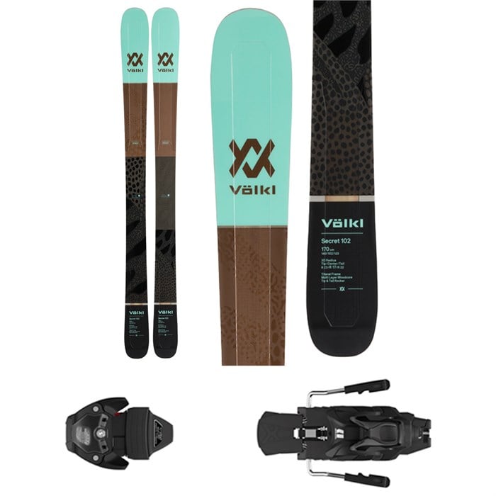 Völkl - Volkl Secret 102 Skis + Armada Warden MNC Demo Bindings - Women's 2020 - Used