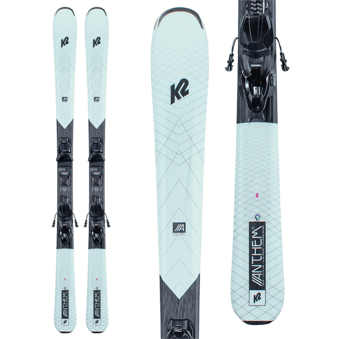 K2 Anthem 75 Skis + M3 ERP 10 Bindings - Women's 2021 | evo