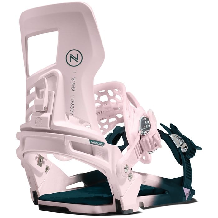 Nidecker Muon-W Women's Snowboard Bindings, Black, Small MY25