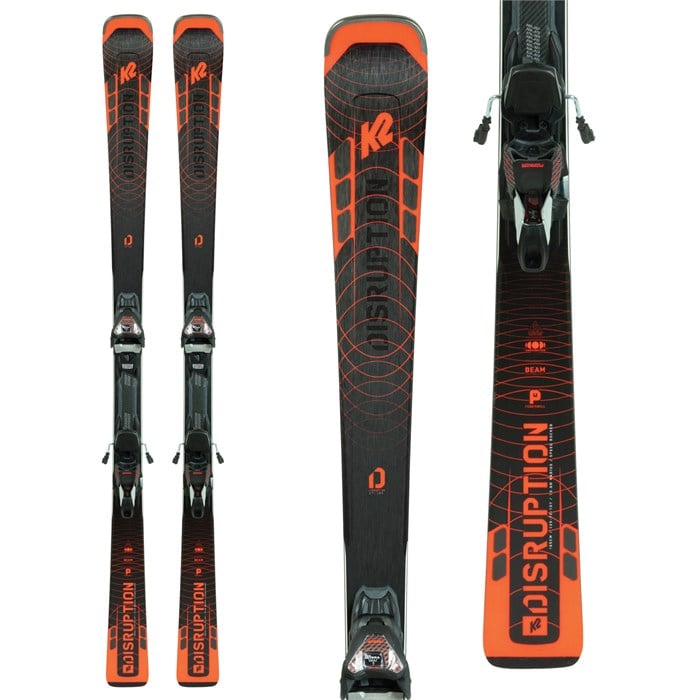 K2 - Disruption STi Skis + MCX 12 TCx Light Quikclik Bindings 2022 - Used