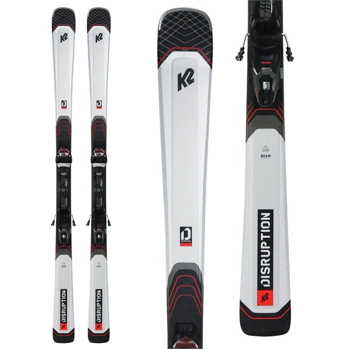 K2 - Disruption 76X Skis + M3 10 Compact Quikclik Bindings 2022