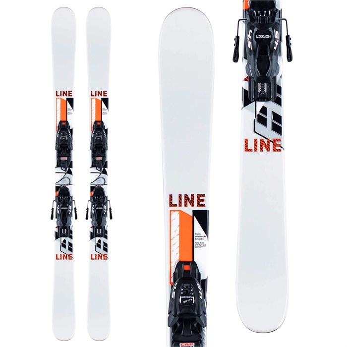 Line Skis - Tom Wallisch Shorty Skis + FTD 7.0 Bindings - Boys' 2021
