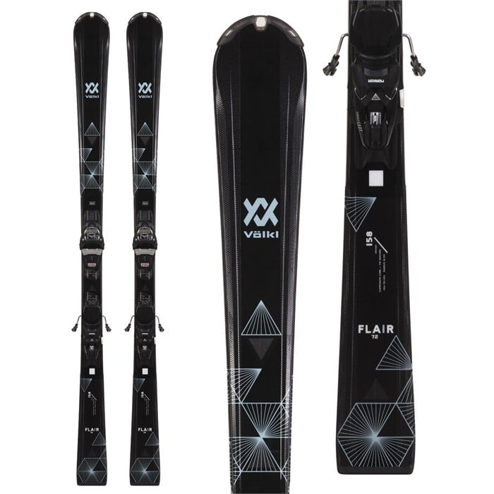 Volkl Flair 72 Skis + VMotion 10 GW Bindings - Women's 2021 | Evo