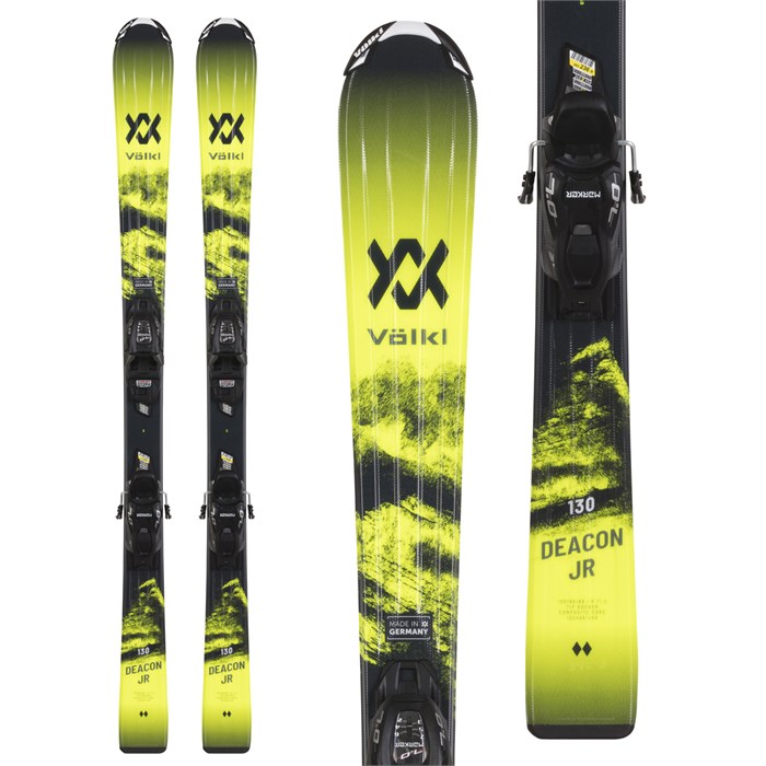 Völkl - Deacon Junior Skis + 7.0 vMotion Bindings - Boys' 2022
