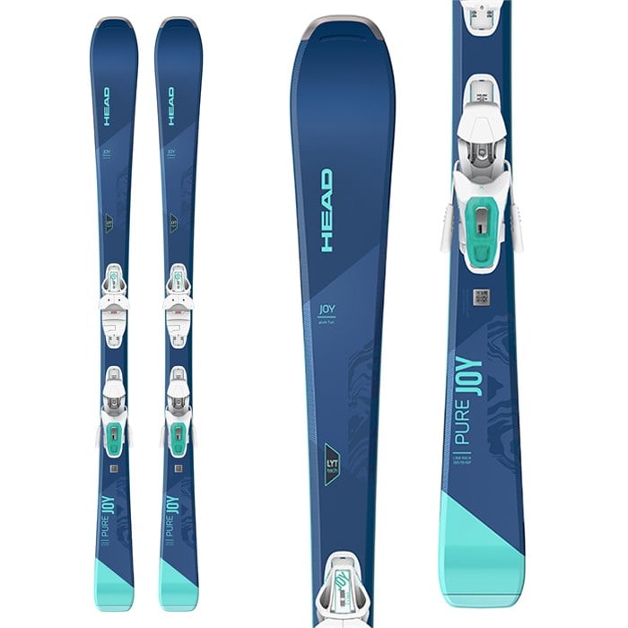 Head Pure Joy Skis + Joy 9 GW SLR Bindings Women's 2021 evo