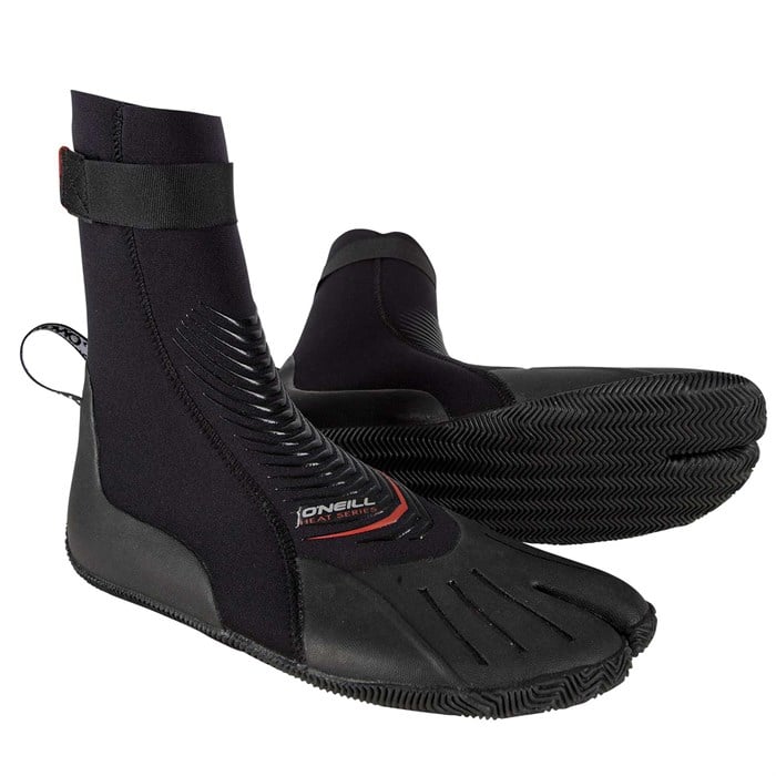 O'Neill - 3mm Heat Split Toe Wetsuit Boots - Used