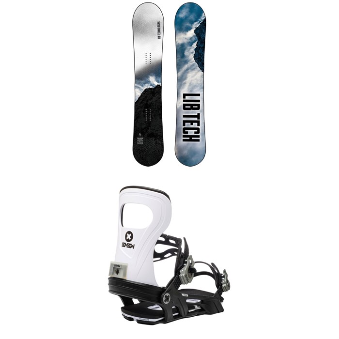 Lib Tech - Lib Tech Cold Brew C2 Snowboard + Bent Metal Joint Snowboard Bindings 2021
