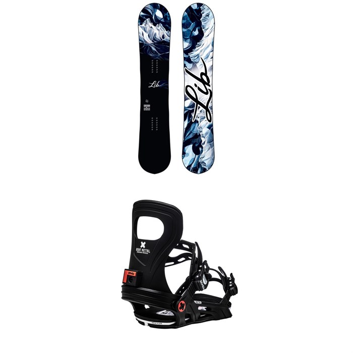 Lib Tech - Cortado C2 Snowboard + Bent Metal Metta Snowboard Bindings - Women's 2021
