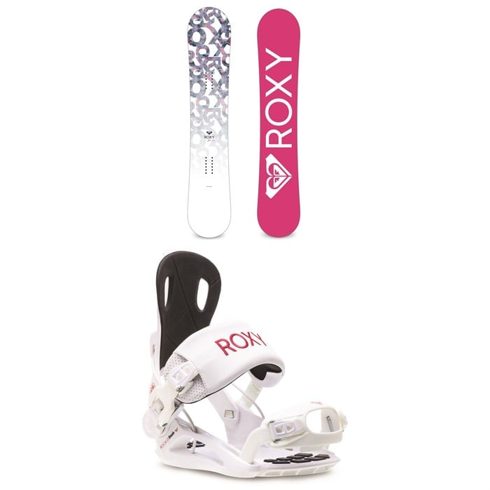 Roxy - Glow Snowboard + Rock-It Dash Snowboard Bindings - Women's 2021