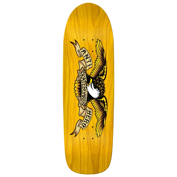 Anti Hero Shaped Eagle Overspray Old Yeller 9.95 Skateboard Deck | evo