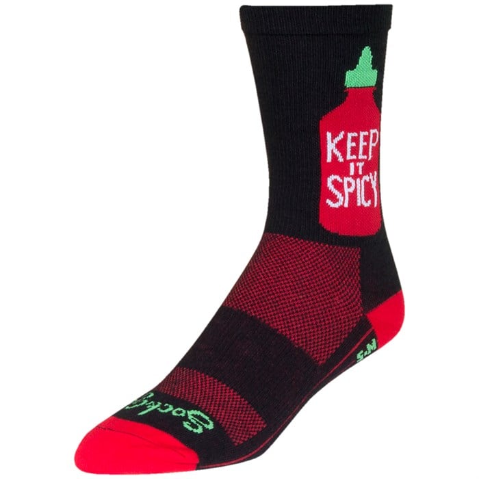 SockGuy - Keep it Spicy 7" Crew Socks