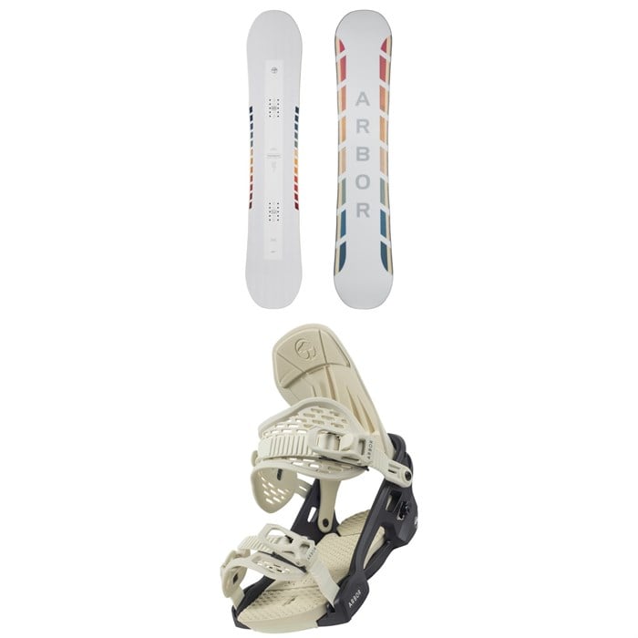 Arbor - Arbor Poparazzi Rocker Snowboard + Acacia Snowboard Bindings - Women's 2021