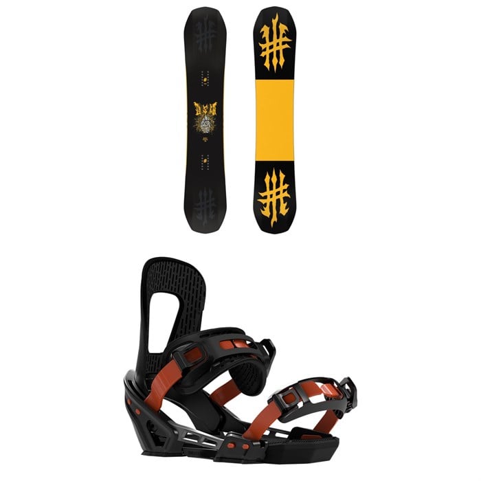 Lobster - Halldor Pro Snowboard + Switchback Smith Snowboard Bindings 2020