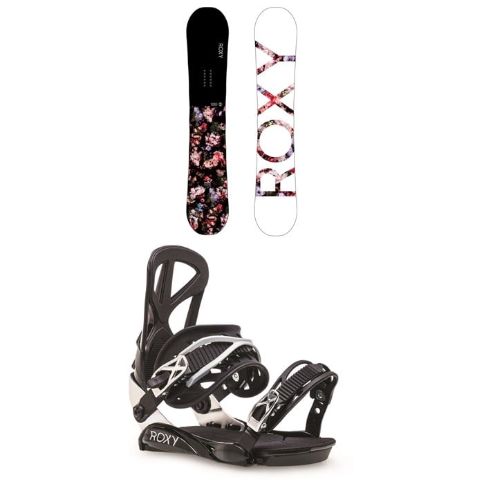 Roxy - XOXO C3 Snowboard + Team Snowboard Bindings - Women's 2021