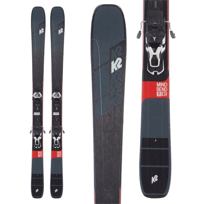K2 Mindbender 99Ti Skis + Warden 13 Demo Bindings 2020 Used evo