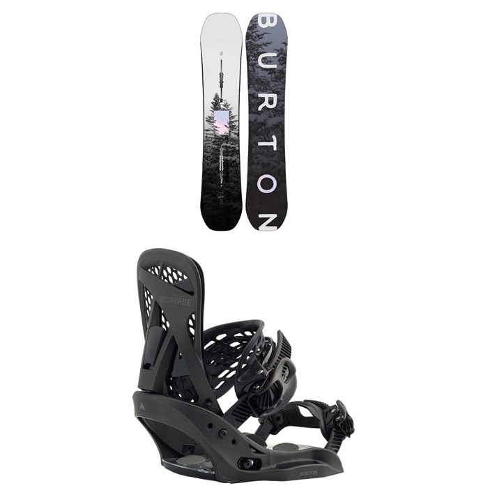 Burton - Burton Feelgood Flying V Snowboard + Escapade EST Snowboard Bindings - Women's 2021