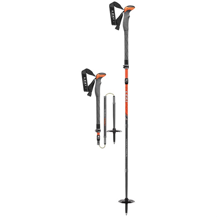 leki tour stick vario carbon ski poles