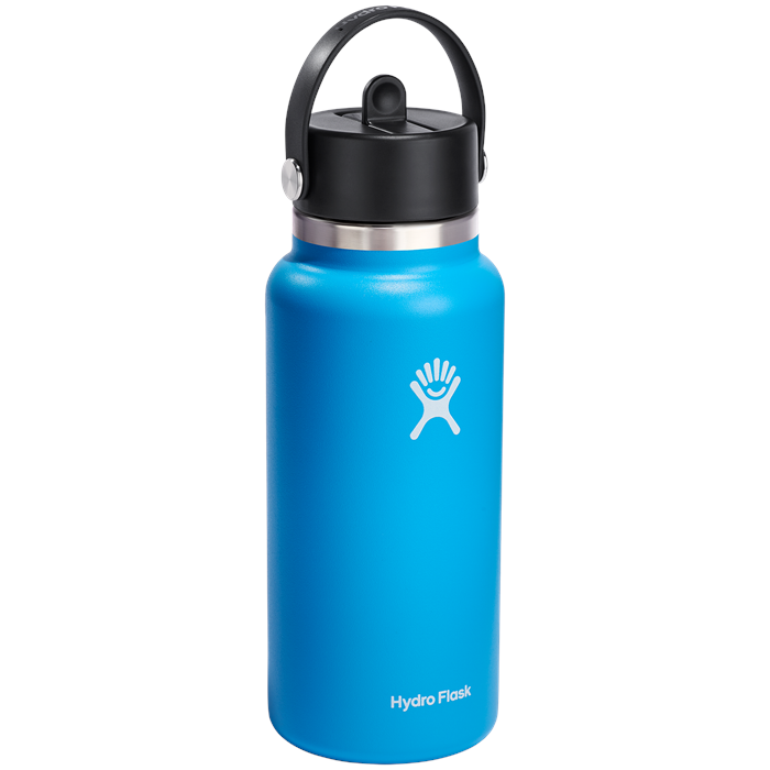 Hydro Flask - 32oz Wide Mouth Flex Straw Cap Water Bottle