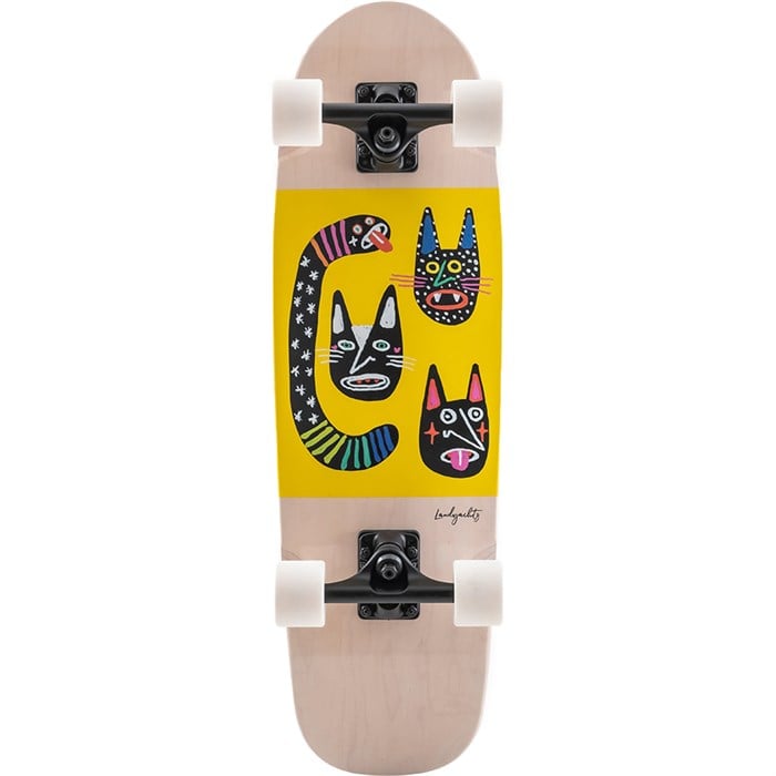 Landyachtz - Dinghy Blunt Wild Cats Cruiser Skateboard Complete