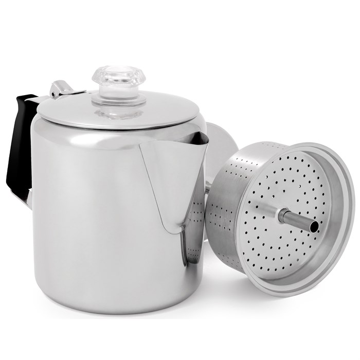 GSI Outdoors - Glacier Stainless 6 Cup Percolator