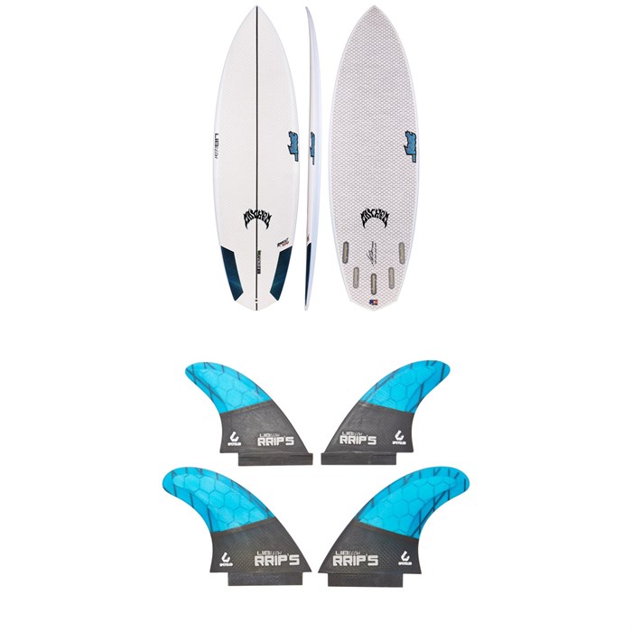 Lib Tech - x Lost Rocket Redux Surfboard + Lib Tech Quad Fin Set
