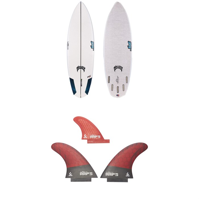 Lib Tech - x Lost Rocket Redux Surfboard + Lib Tech Twin + Trailer Fin Set
