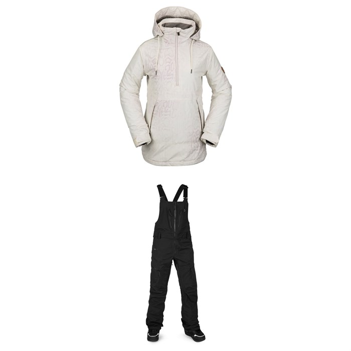 Volcom - Fern Insulated GORE-TEX Pullover Jacket + VS Stretch GORE-TEX Bibs - Women's 2021