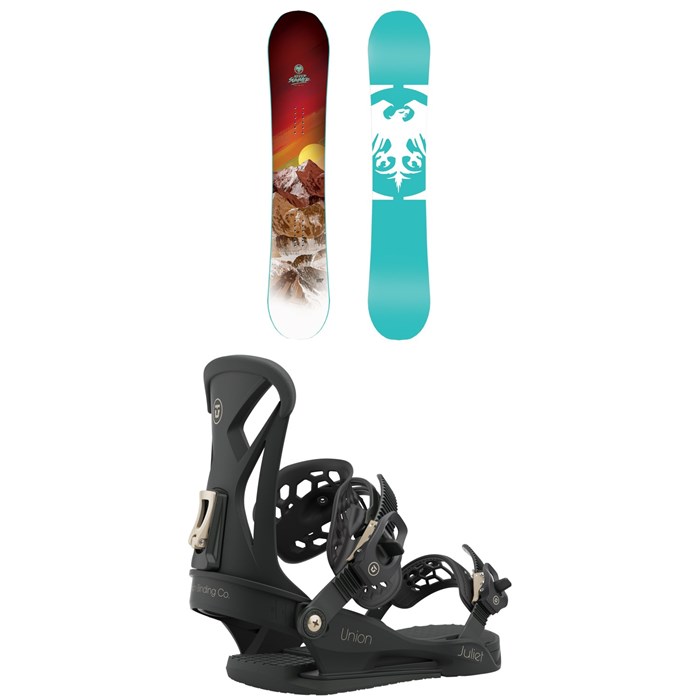 Never Summer - Infinity Snowboard + Union Juliet Snowboard Bindings - Women's 2021