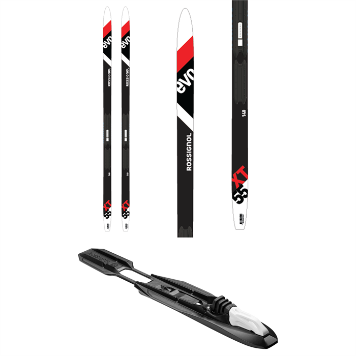 Rossignol - Evo Action 55 Jr Cross Country Skis + Tour Step In Jr Bindings - Big Kids' 2023