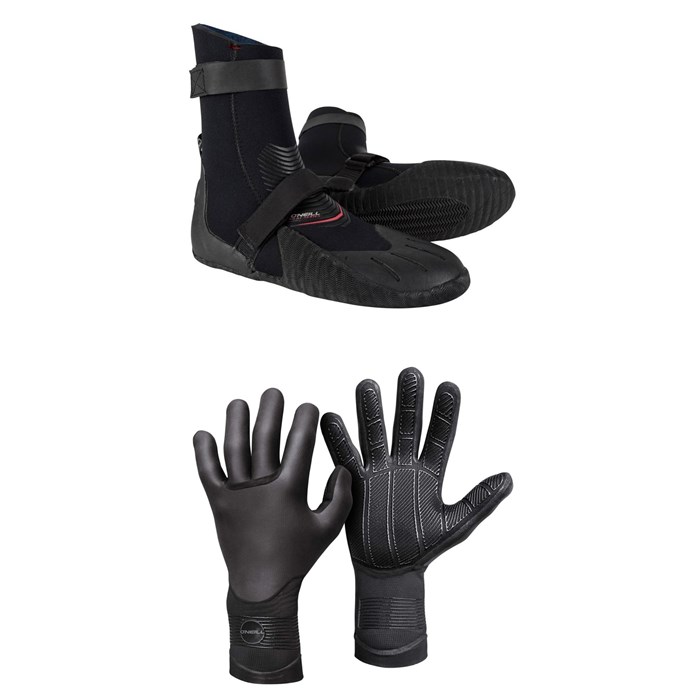 O'Neill - 5mm Heat RT Boots + 3mm Psycho Tech Gloves