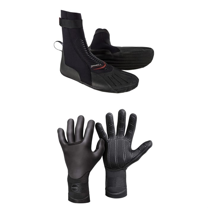 O'Neill - 3mm Heat RT Boots + 3mm Psycho Tech Gloves