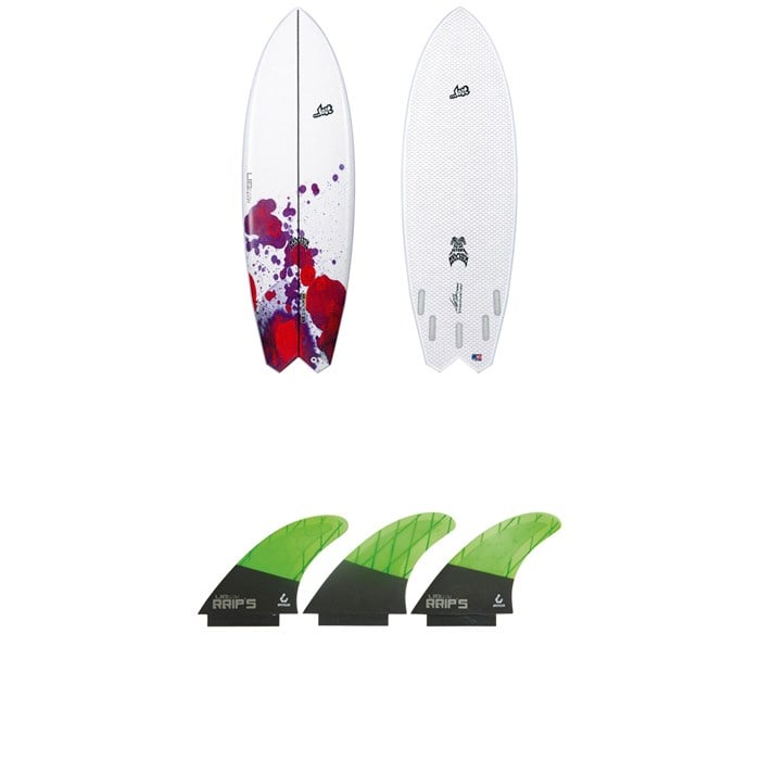 Lib Tech - x Lost Hydra Surfboard + Tri Large Fin Set