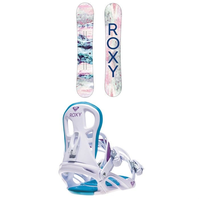 Roxy - Sugar Banana Snowboard + Classic Snowboard Bindings - Women's 2021