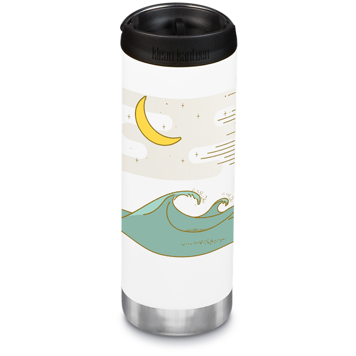 Klean Kanteen - 16oz TKWide Insulated Bottle with Cafe Cap
