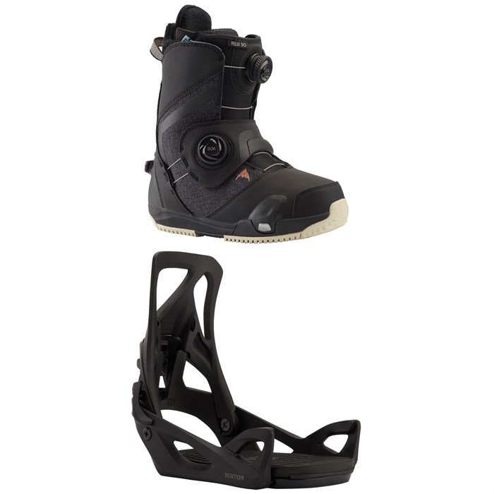 Burton - Burton Felix Step On Snowboard Boots + Step On Snowboard Bindings - Women's 2021