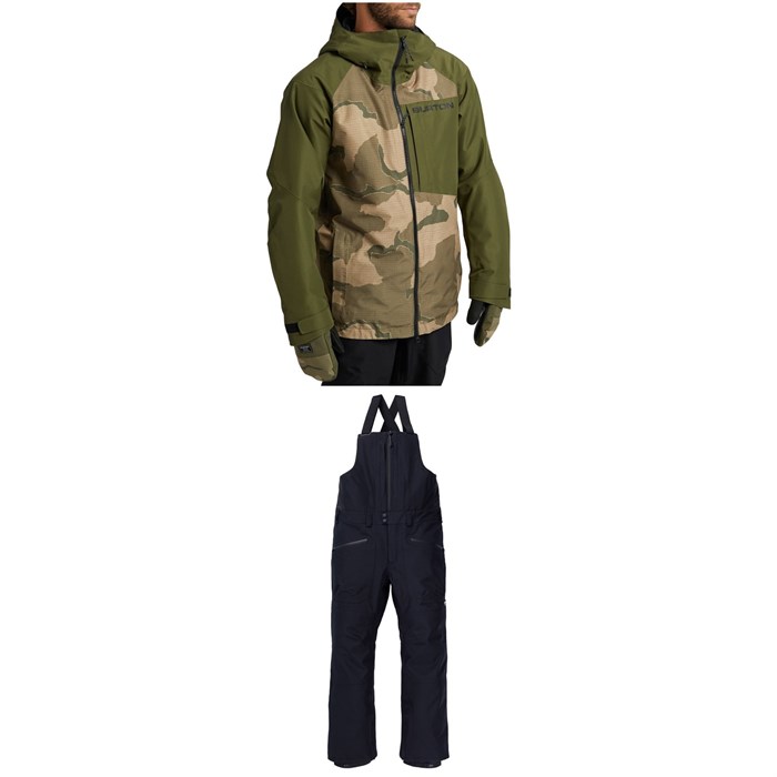 Burton - GORE-TEX Radial Jacket + GORE-TEX Reserve Bib Pants 2021