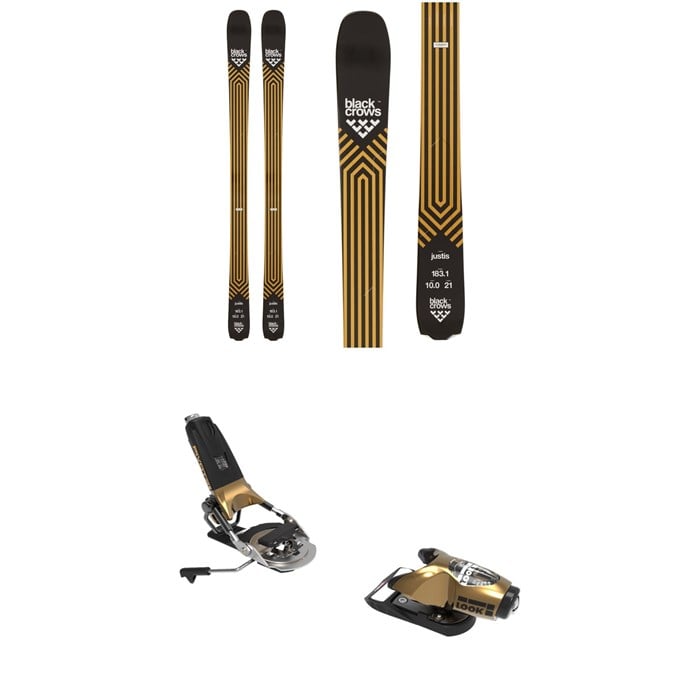 Black Crows - Justis Skis + Look Pivot 15 GW Ski Bindings 2022
