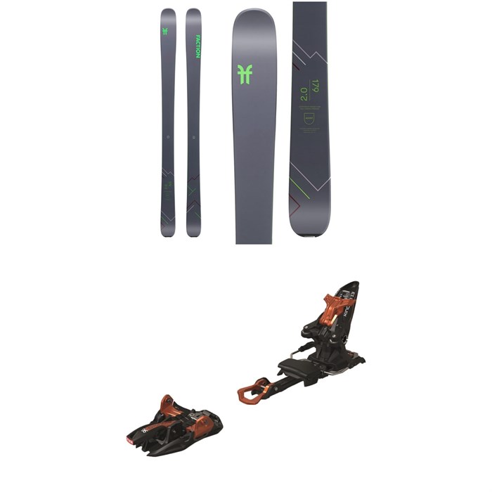 Faction - Agent 2.0 Skis + Marker Kingpin 13 Alpine Touring Ski Bindings 2020
