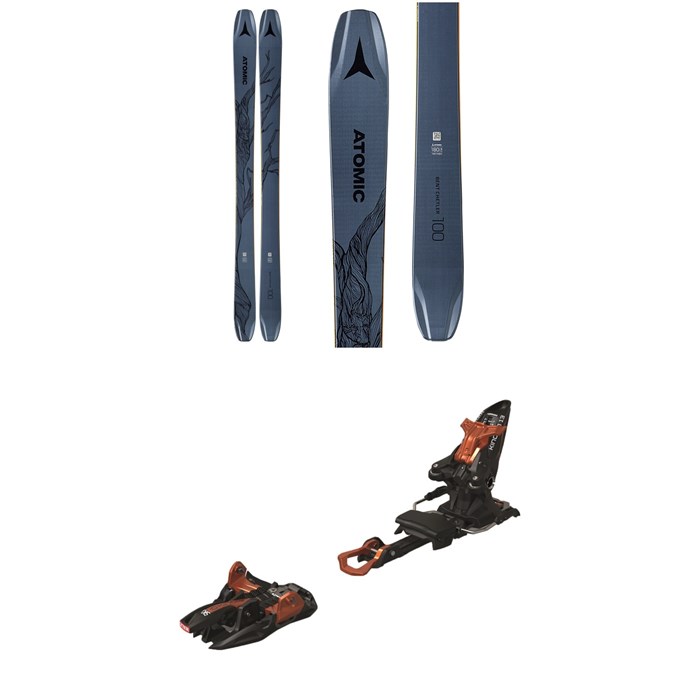 Atomic - Bent Chetler 100 Skis + Marker Kingpin 13 Alpine Touring Ski Bindings 2020