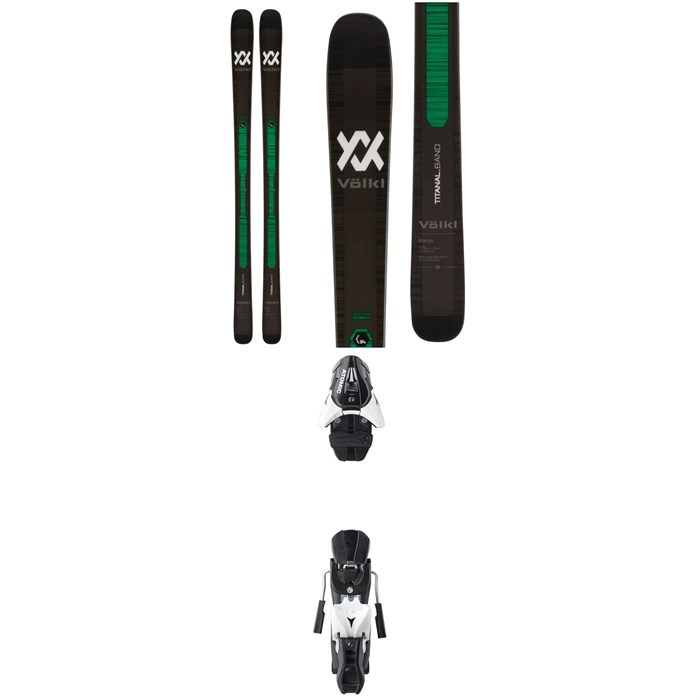 Völkl - Volkl Kanjo Skis + Atomic Z12 Ski Bindings 2020