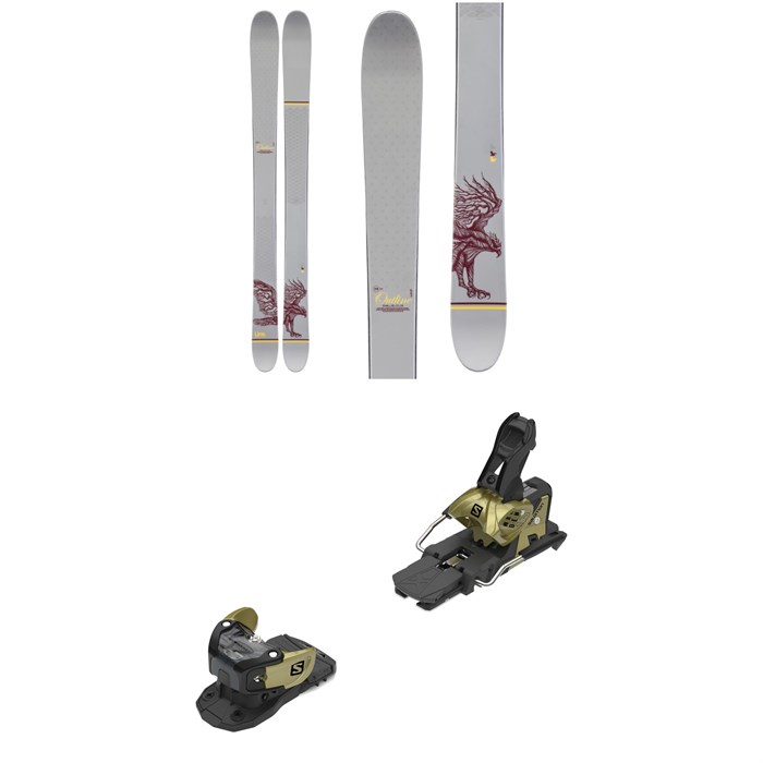 Line Skis - Outline Skis + Salomon Warden MNC 13 Ski Bindings 2020