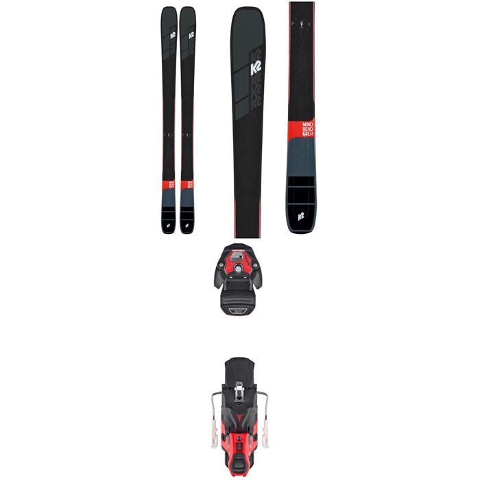 K2 - Mindbender 99Ti Skis + Atomic Warden MNC 13 Ski Bindings 2020