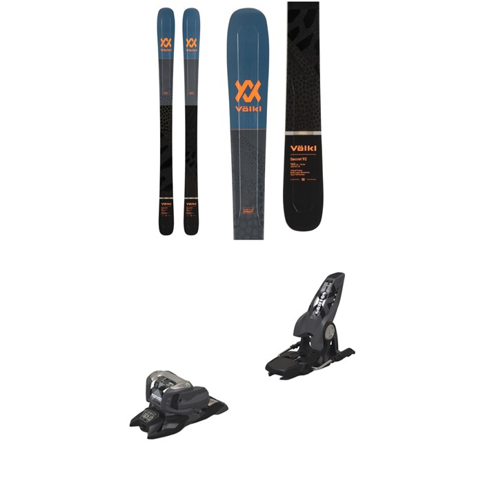 Völkl - Volkl Secret 92 Skis - Women's + Marker Griffon 13 ID Ski Bindings 2020