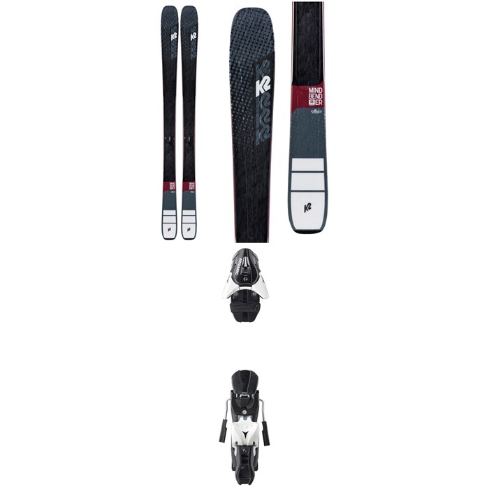 K2 - Mindbender 88Ti Alliance Skis - Women's + Atomic Z12 Ski Bindings 2020